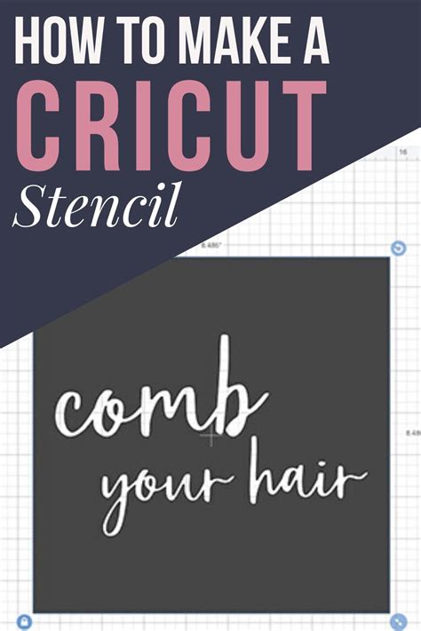 Making Your Own Stencils Using Your Cricut Make Your Own Stencils