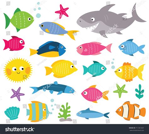 40 455 Fish Clipart Images Stock Photos Vectors Shutterstock
