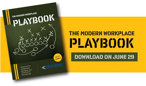 Modern Workplace Playbook Available For Download On June 29 Kiefer