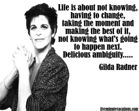 Explore our collection of motivational and famous quotes by authors you gilda radner — american comedian born on june 28, 1946, died on may 20, 1989. Gilda Radner Quotes On Cancer. QuotesGram