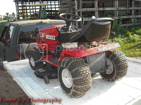 Fst 2002 Huskee 42 Riding Mower W Plow Sold Great Lakes 4x4