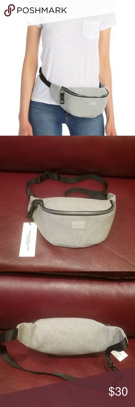 Nwt Collection Xiix Grey Girlfriend Belt Bag Firm Belt Bag Bags
