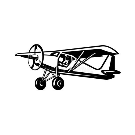 Short Takeoff And Landing Aircraft Small Plane Stol Airplane Vector