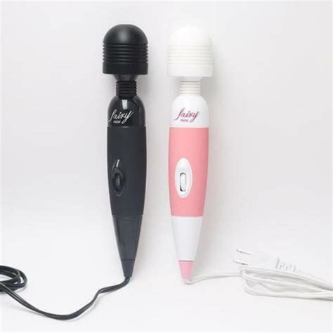 fairy wand vibrating body massager pink or black 240v uk plug ebay