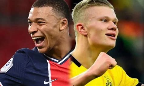 22 años, 4 meses, 11 días. Haaland vs Mbappé : le match