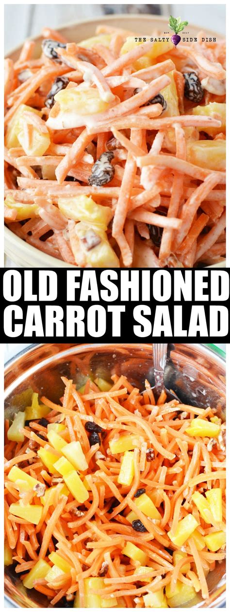Potato salad is notorious for giving hapless picnickers a bout of food poisoning! Carrot Salad with Raisins and Pineapples an old fashioned ...