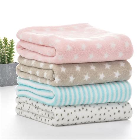 New 2019 Comfort Baby Blanket 1pc Coral Fleece Throw Blankets Super