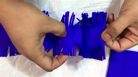 DIY SIMPLE PARTY STREAMERS / CREPE PAPER STREAMERS FOR PARTY