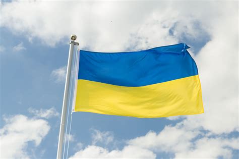 Ukraine 3x5 Ft Flag 90x150 Cm Royal Flags