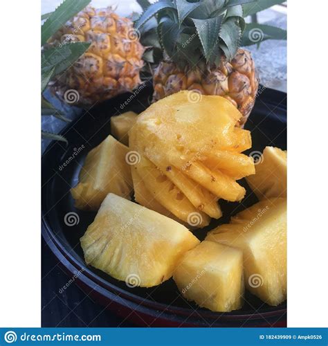 Phulae Pineapple From Thailand Stock Image Image Of Fruit Curry