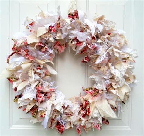 How To Make A Rag Wreath Cool Diy Wreath Ideas With Cheap Materials