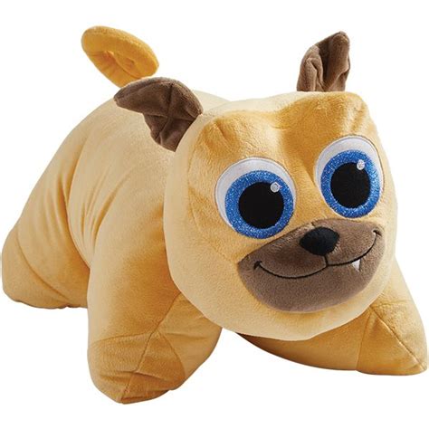 Disney Puppy Dog Pals Rolly Pillow Pet Animal Plush Toys Dog Throw
