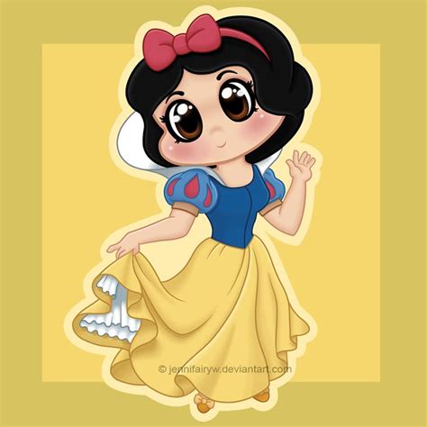 Chibi Snow White By Jennifairyw On
