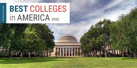 the 50 best colleges in america 2015 business insider