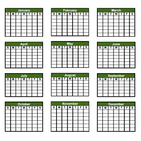 Free Sample Yearly Calendar Templates In Google Docs Ms Word Pages Pdf