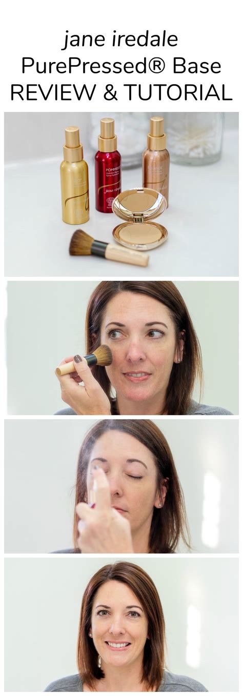 Jane Iredale Purepressed Base Review And Tutorial Jane Iredale Makeup