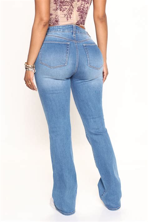 In The Groove Bootcut Jeans Medium Blue Wash Fashion Nova Jeans Fashion Nova