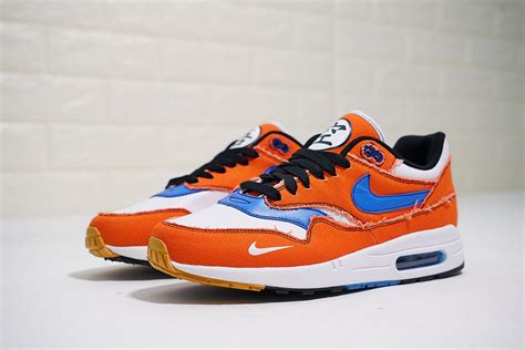 Jun 08, 2021 · the nike air force 1 still stands as the most covetable silhouette in modern times, and it has remained that way since legendary footwear architect bruce kilgore introduced the design in 1982. Go Super Saiyan in These Goku Air Max 1 Customs | Nike ...