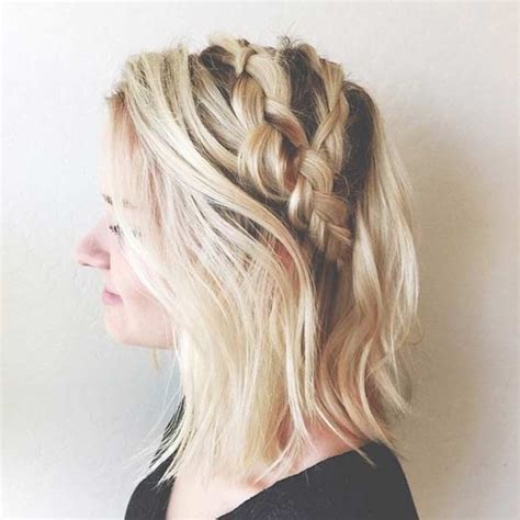 17 Chic Braided Hairstyles For Medium Length Hair Page 2 Of 2 Stayglam