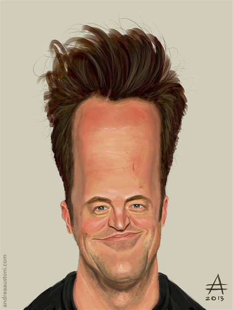 Matthew Perry Caricature Drawing Caricatures Are Supposed