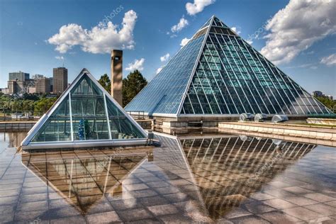 Pictures Edmonton Canada Glass Pyramids In Edmonton Alberta