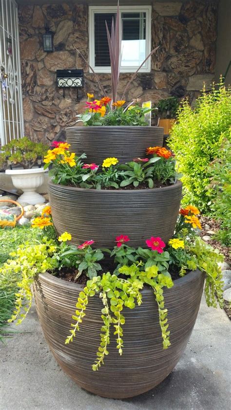 So Here Is The Flower Pot Fountainabsolutely Loved How This Turned Out