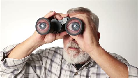 Silly Old Man With Googly Eyes Stock Footage Video 12007982 | Shutterstock