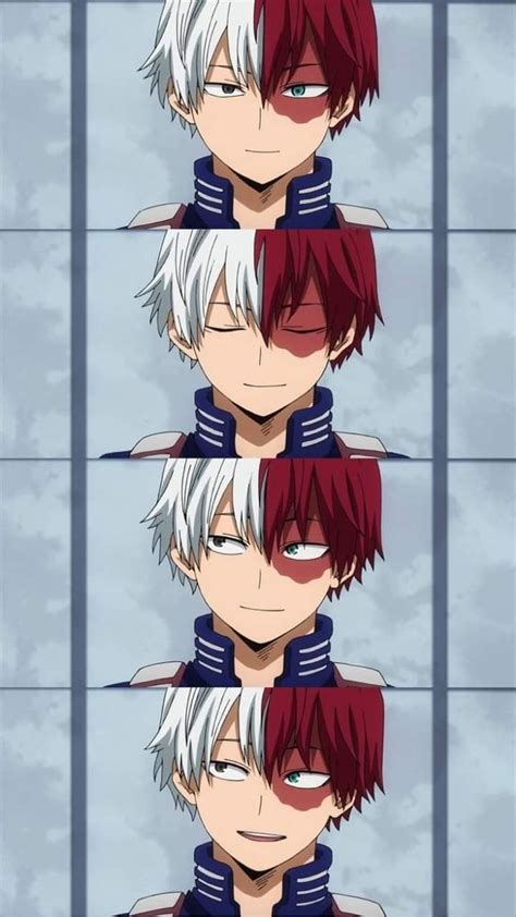 Cute Face Shoto Todoroki Smile Fotomuslik