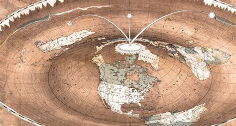 Flat Earth Maps 1893 Square And Stationary Earth And 1892 Gleasons