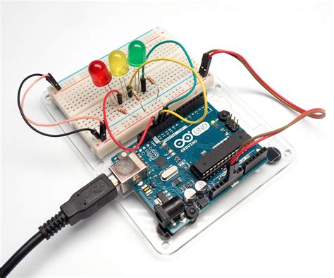 How To Make Arduino Uno Circuit On Breadboard Atmega3