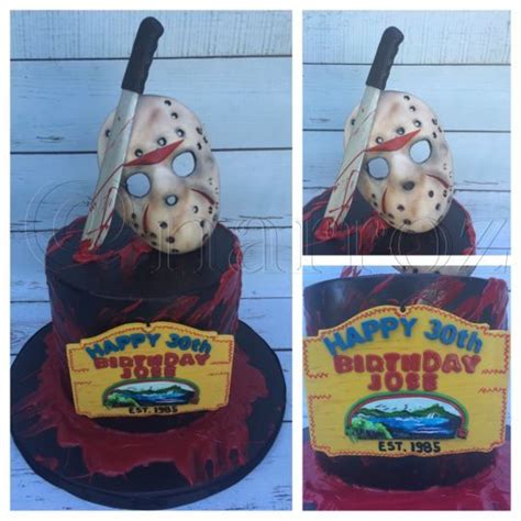 Friday The 13th Cake Friday The 13th Birthday Friday The 13th Cake