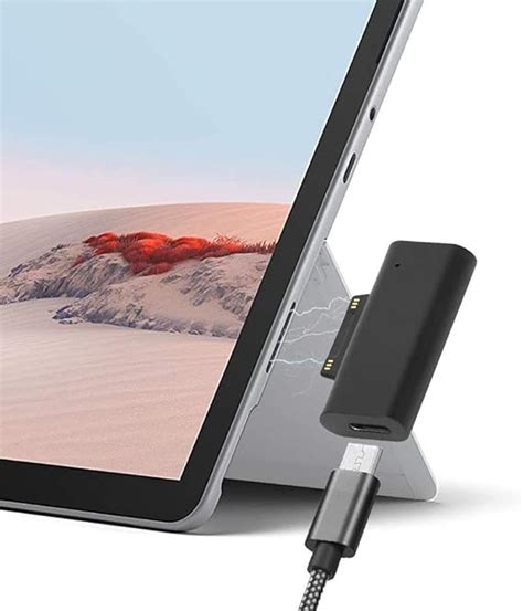 Surface Connect To Usb C Charging Adapter Compatible For
