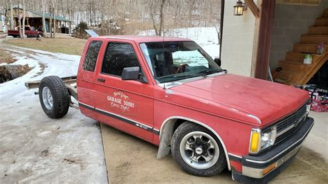 Rat Rod Chevy S10 15x8 Reversed Daytons With 30 Tires What The Hell