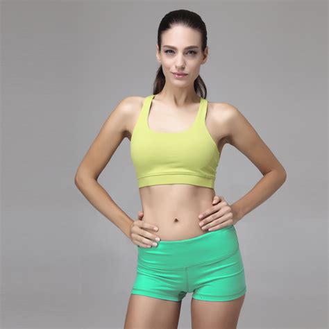 Women Sexy Design Nylon And Lycraspandex Breathable Great Stretch Popular Sports Shorts Buy