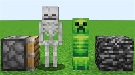 Skeleton Creeper Minecraft Youtube