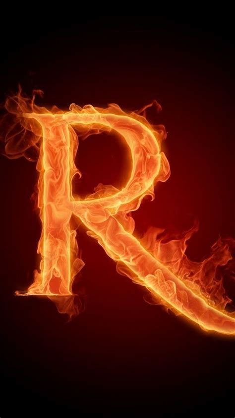 Letters R Letters Fire Design Alphabet R Letter Hd Phone Wallpaper