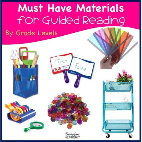Guided Reading Must Haves Materials For Small Group And Organization In