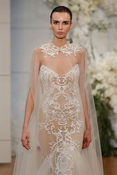 Bridal Fashion Week Spring 2018 Nearly Naked Wedding Dresses And Catsuits Stole The Show