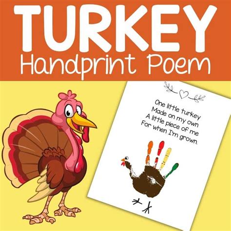 Turkey Handprint Poem Ubicaciondepersonas Cdmx Gob Mx