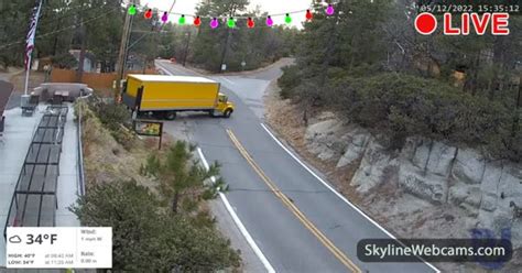 LIVE Webcam En Direct Pine Cove Idyllwild Californie SkylineWebcams