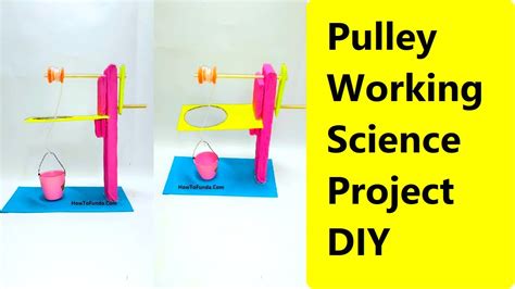 Pulley Working Model For Science Project Diy Science Project