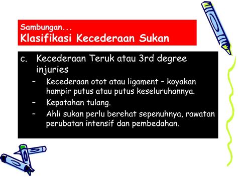 Ppt Perubatan Kecemasan Kecederaan Sukan Powerpoint Presentation