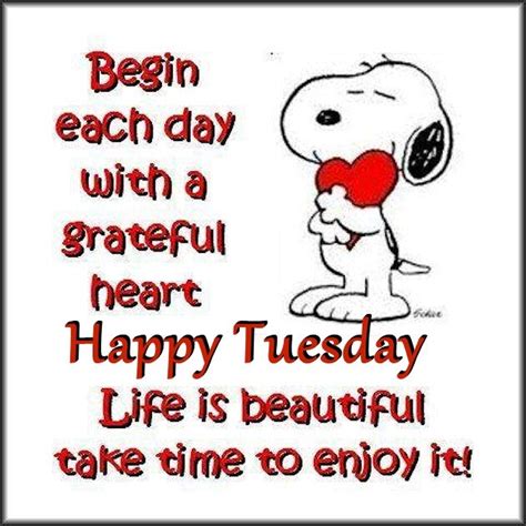 Funny tuesday quotes creativity is a highfalutin word for the work i have to do between now and tuesday. Snoopy Inspirational Tuesday Quote Pictures, Photos, and ...