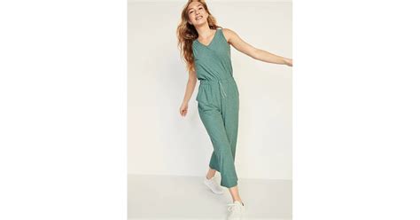 Old Navy Breathe On V Neck Wide Leg Jumpsuit The Most Breathable