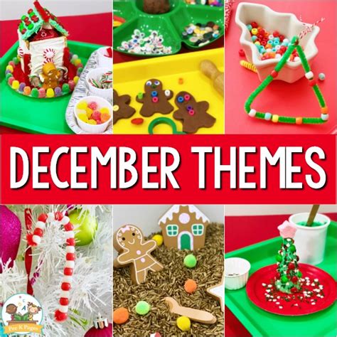December Preschool Themes Pre K Pages