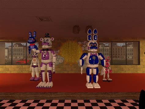 Funtime Freddy And Friends By Beastthedog15 On Deviantart