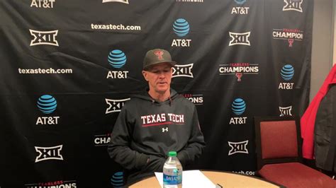 Texas Tech Coach Tim Tadlock Discusses Mason Molinas Career Day