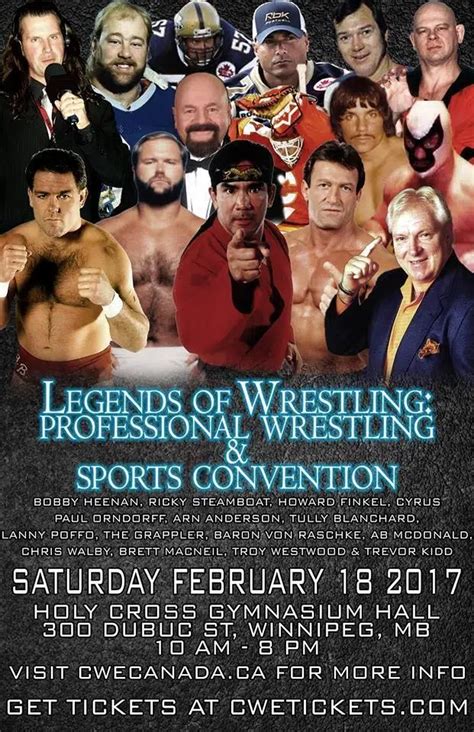Meet Legends Of Pro Wrestling Tomorrow 94 3 The Drive Winnipegs