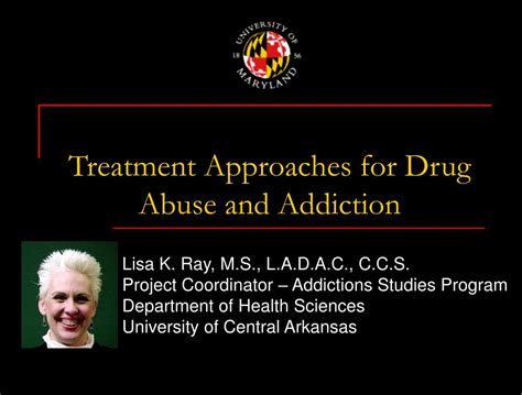 Ppt Treatment Approaches For Drug Abuse And Addiction Powerpoint