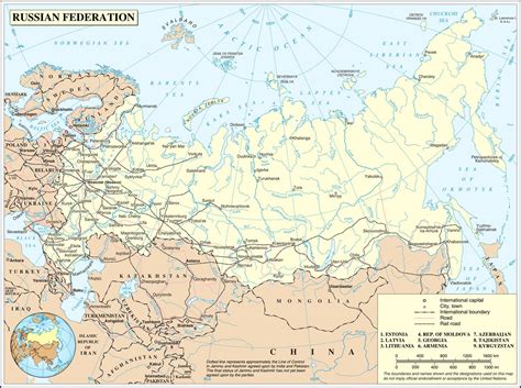 Map of Russia | Map of Europe | Europe Map